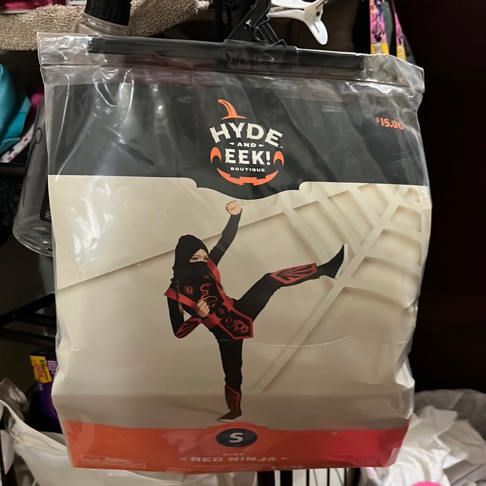 RED NINJA JUMPSUIT COSTUME